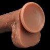 RealCockz Gode Browndick M 17 x 4.5cm Marron